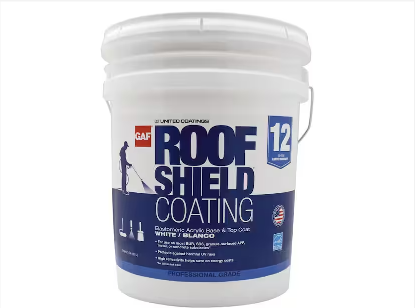 ROOFING TOP COAT:AWS:5GWHITE