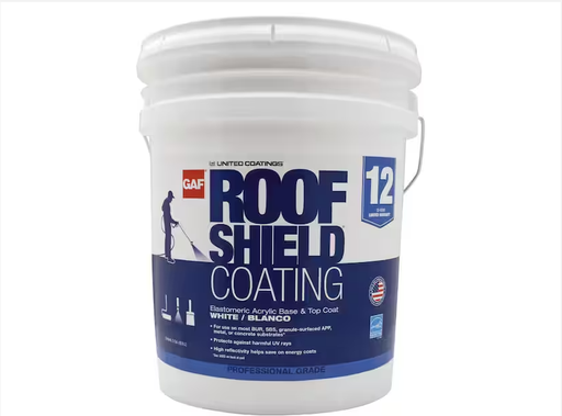[AWS.412.05W] ROOFING TOP COAT:AWS:5GWHITE